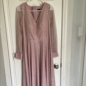 Elegant Pink Evening Dress